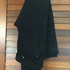Paige Size 29 Skinny Leg Huxton Black Jean